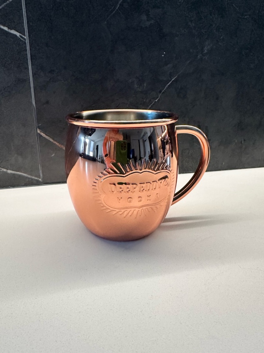 Copper Moscow Mule Mug - Deep Eddy Vodka